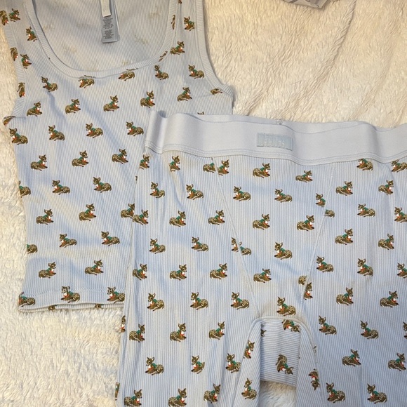 SKIMS Other - SKIMS❄️🩵 Zen Baby Deer Limited Edition Boxer set